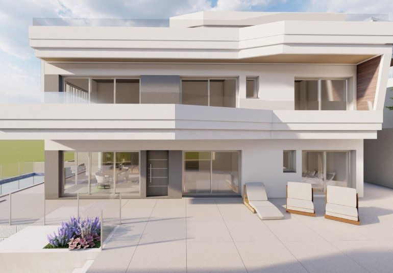 Obra nueva - Villa -
Orihuela Costa - Aguamarina