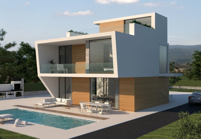 Obra nueva - Villa -
Orihuela Costa - Campoamor