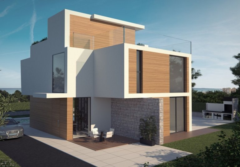 Obra nueva - Villa -
Orihuela Costa - Campoamor