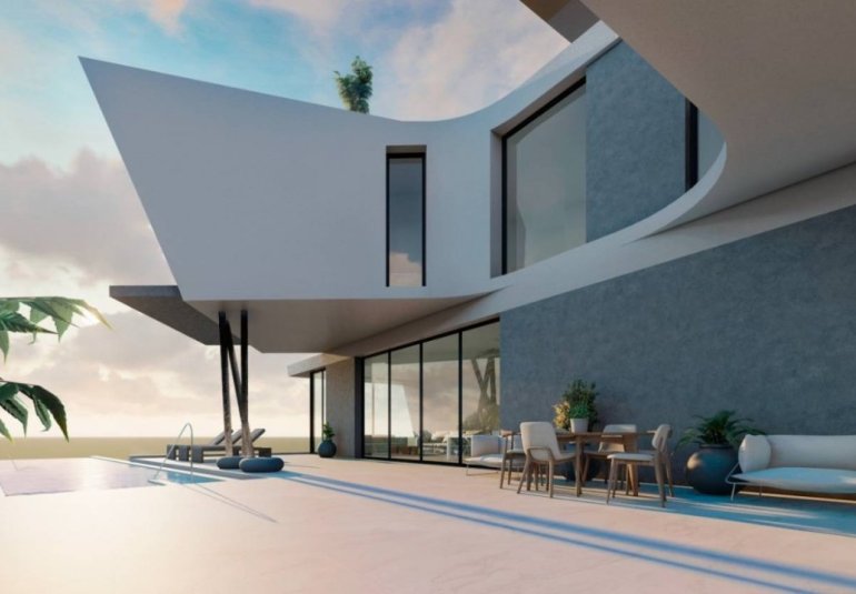 Obra nueva - Villa -
Orihuela Costa - Campoamor