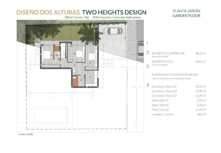 Obra nueva - Villa -
Orihuela Costa - Campoamor
