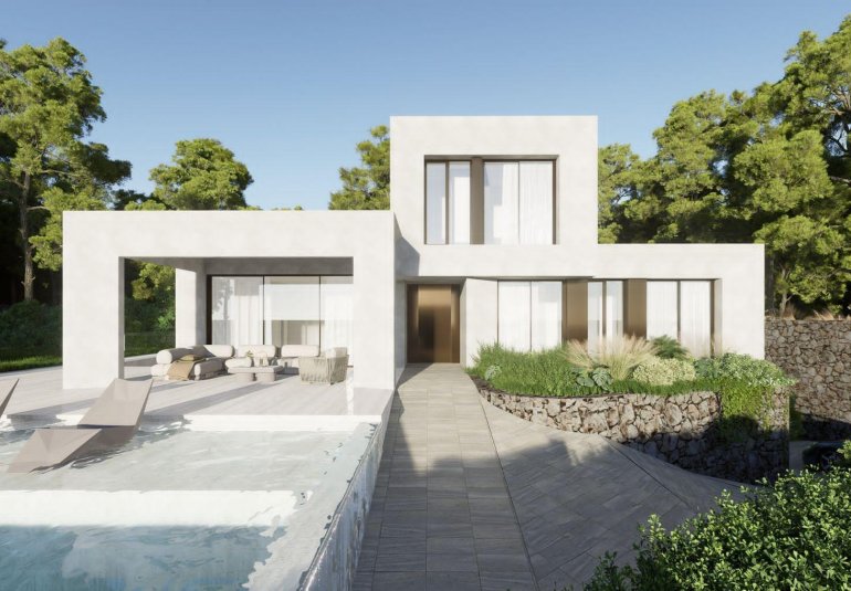 Obra nueva - Villa -
Orihuela - Las Colinas