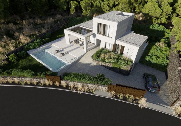 Obra nueva - Villa -
Orihuela - Las Colinas