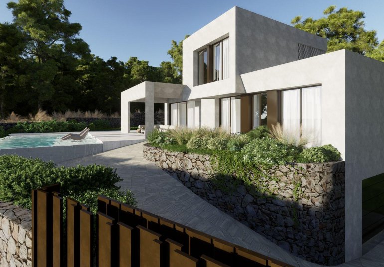 Obra nueva - Villa -
Orihuela - Las Colinas
