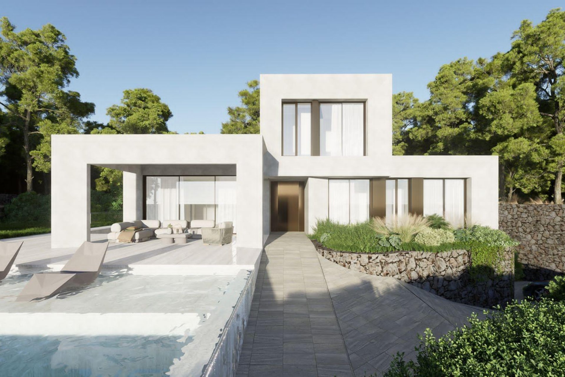 Obra nueva - Villa -
Orihuela - Las Colinas