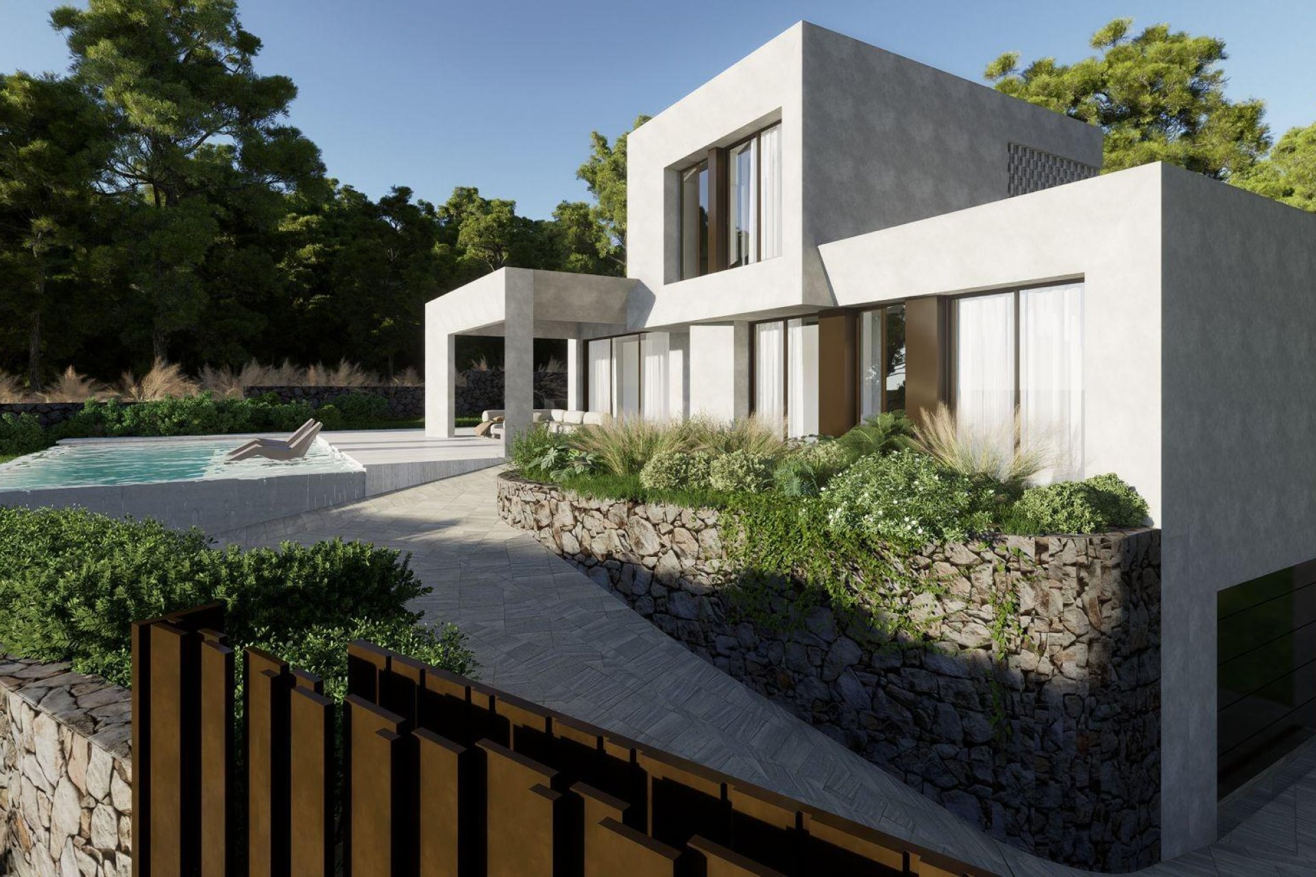 Obra nueva - Villa -
Orihuela - Las Colinas