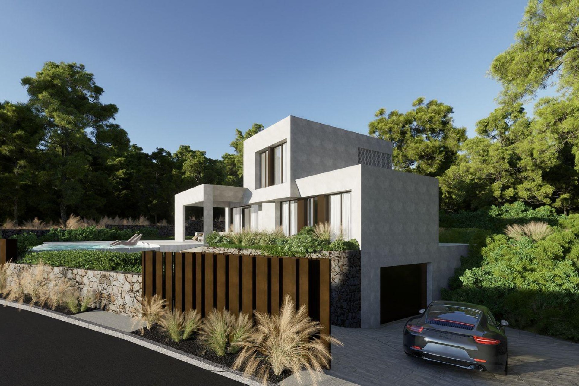 Obra nueva - Villa -
Orihuela - Las Colinas