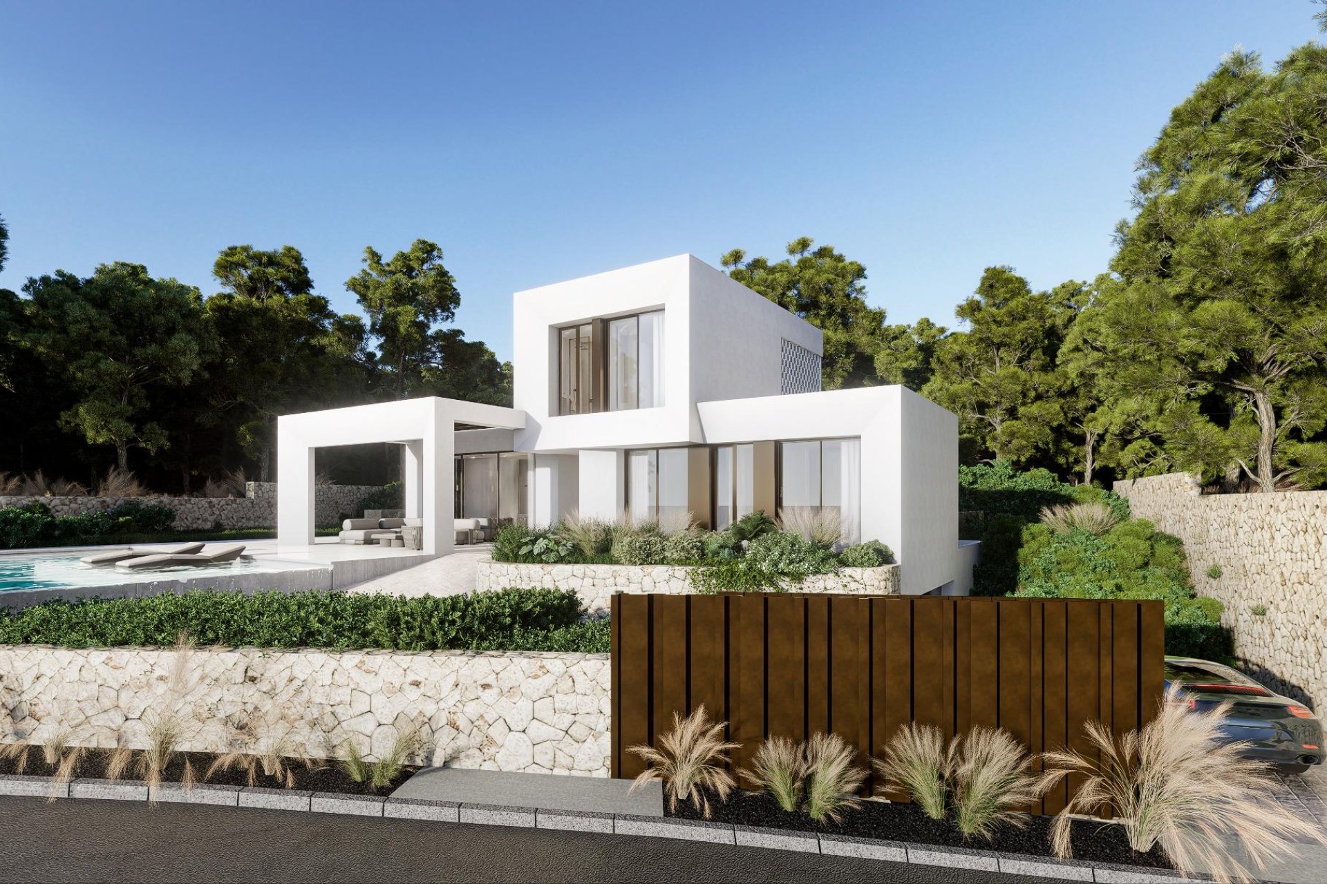 Obra nueva - Villa -
Orihuela - Las Colinas