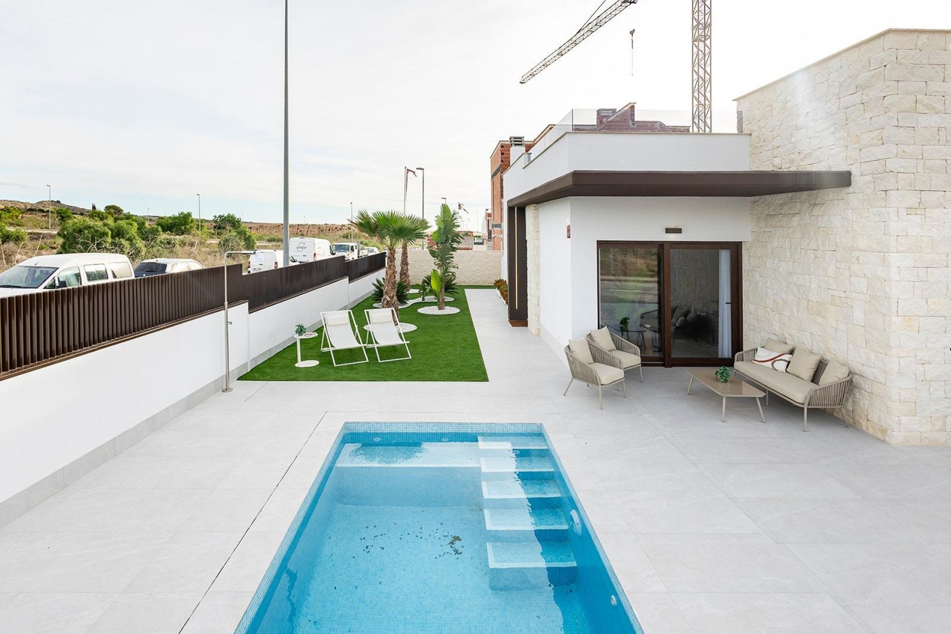 Obra nueva - Villa -
Orihuela - Vistabella Golf