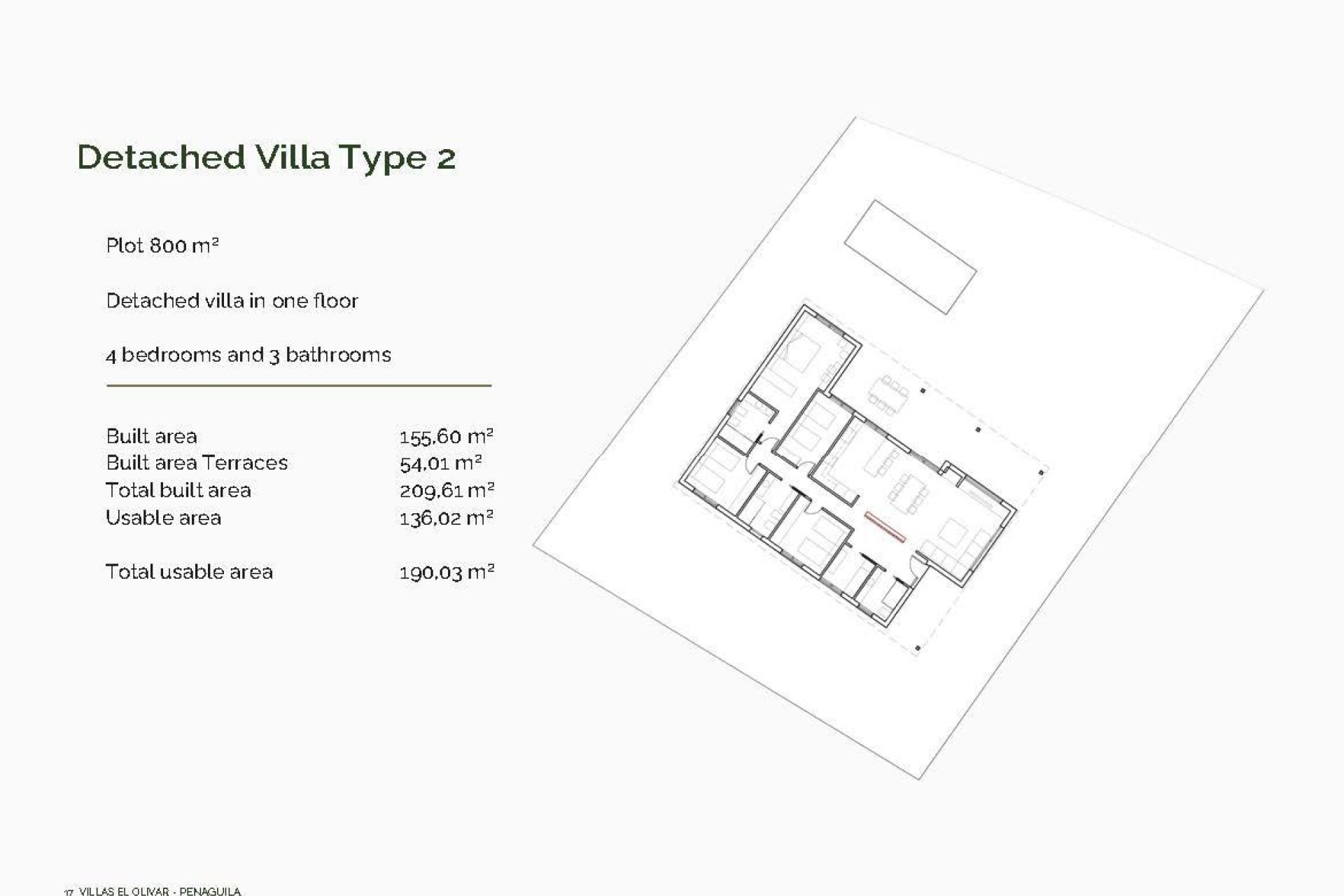 Obra nueva - Villa -
Penaguila - El Olivar