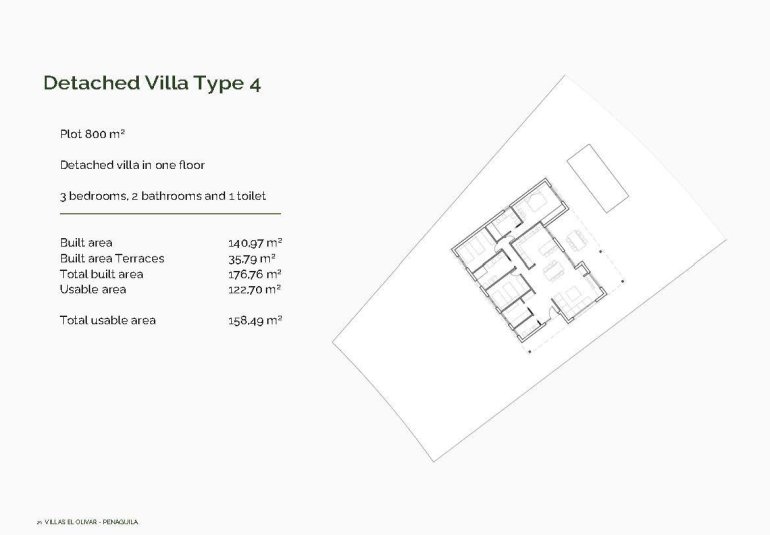 Obra nueva - Villa -
Penaguila - El Olivar