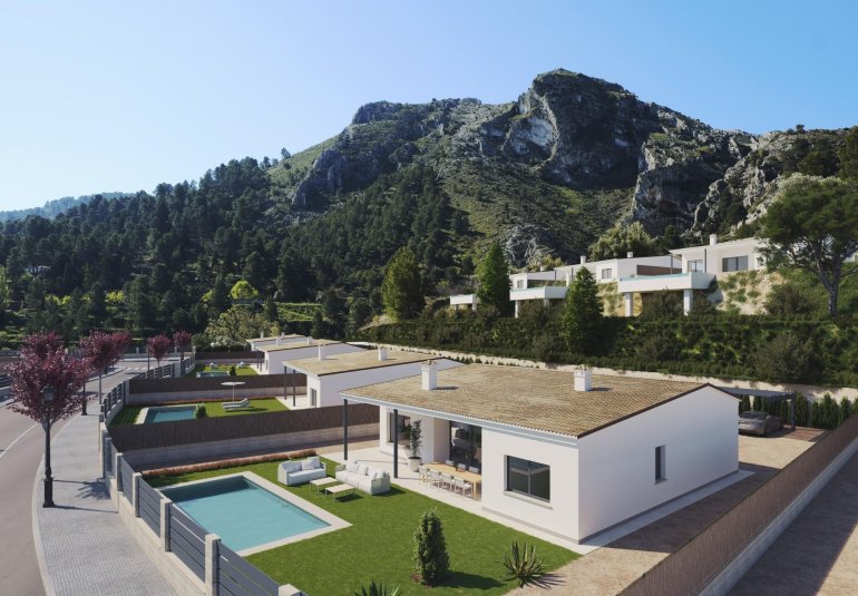 Obra nueva - Villa -
Penaguila - El Olivar