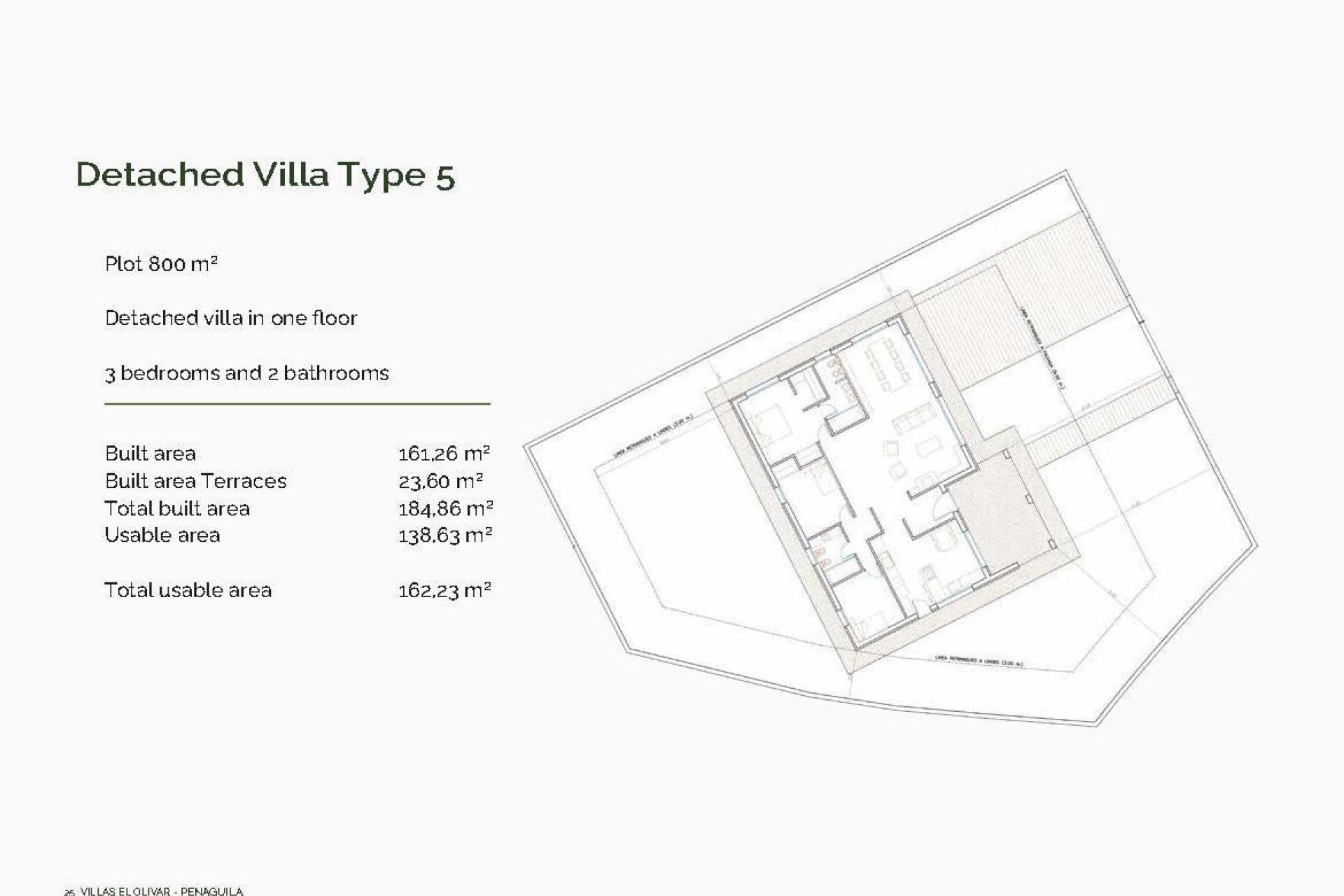 Obra nueva - Villa -
Penaguila - El Olivar