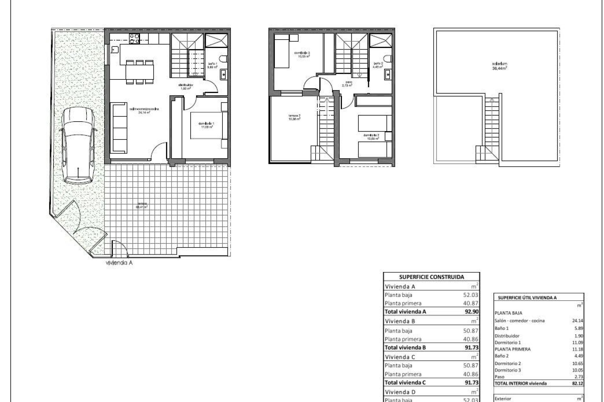 Obra nueva - Villa -
Pilar de la Horadada - Barrio los Segundas