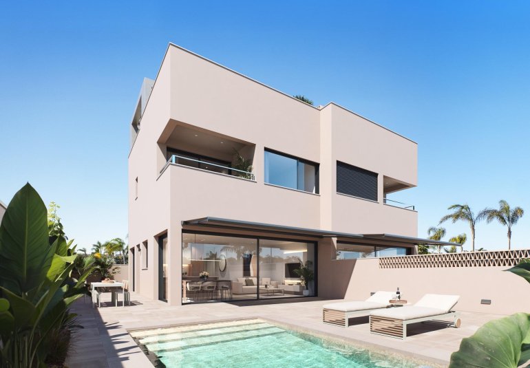 Obra nueva - Villa -
Pilar de la Horadada - Las Higuericas