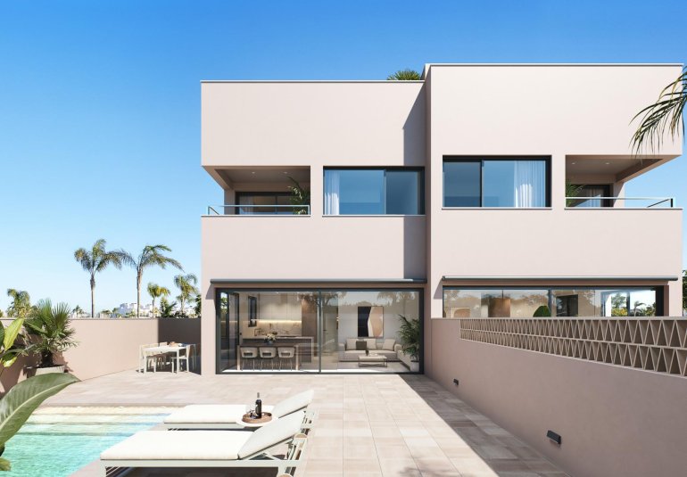 Obra nueva - Villa -
Pilar de la Horadada - Las Higuericas