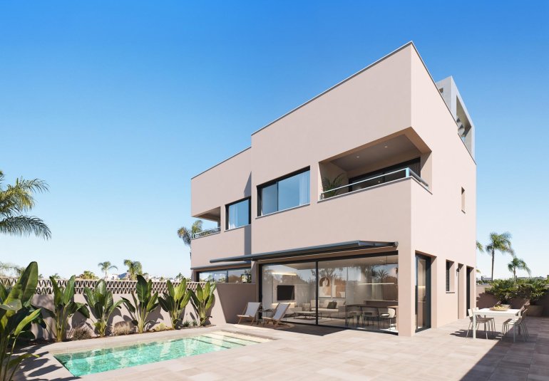 Obra nueva - Villa -
Pilar de la Horadada - Las Higuericas
