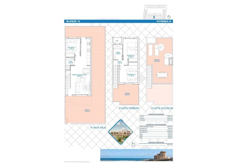 Obra nueva - Villa -
Pilar de la Horadada - Lo Monte