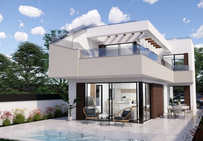 Obra nueva - Villa -
Pilar de la Horadada - Lo Romero Golf