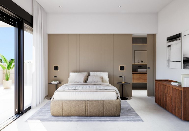 Obra nueva - Villa -
Pilar de la Horadada - parques de Andromeda