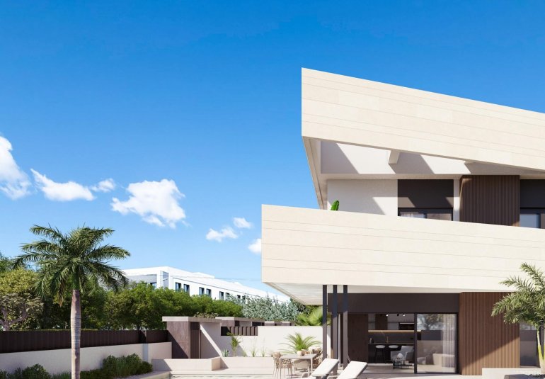 Obra nueva - Villa -
Pilar de la Horadada - parques de Andromeda