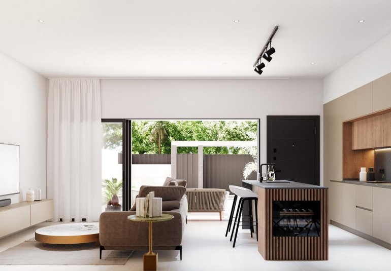 Obra nueva - Villa -
Pilar de la Horadada - parques de Andromeda