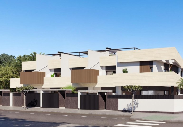 Obra nueva - Villa -
Pilar de la Horadada - parques de Andromeda