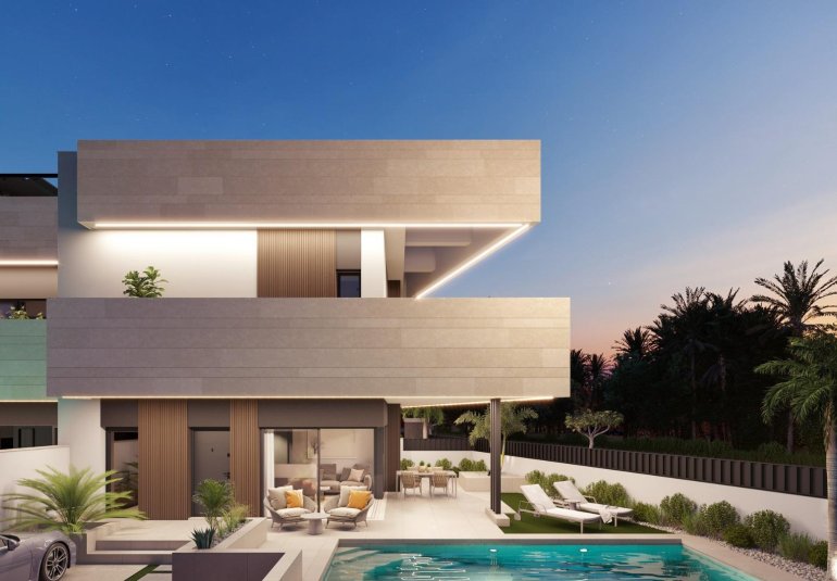 Obra nueva - Villa -
Pilar de la Horadada - parques de Andromeda