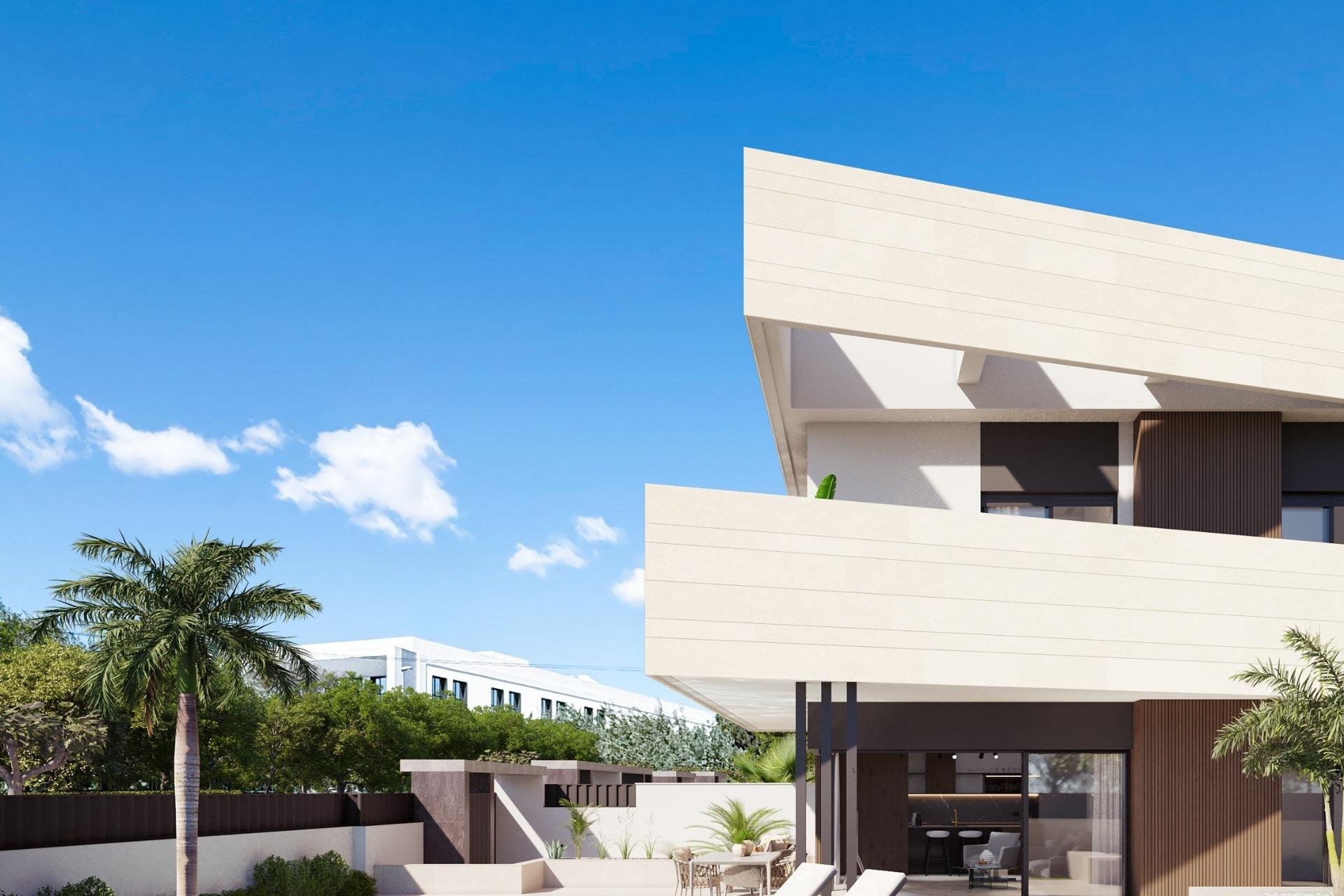 Obra nueva - Villa -
Pilar de la Horadada - parques de Andromeda