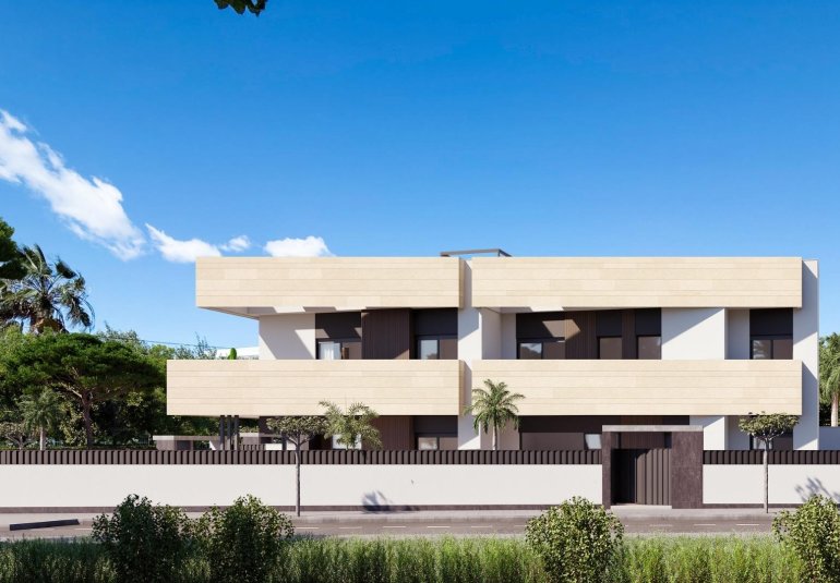 Obra nueva - Villa -
Pilar de la Horadada - parques de Andromeda