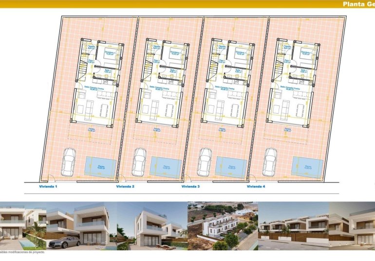 Obra nueva - Villa -
Pilar de la Horadada - pueblo