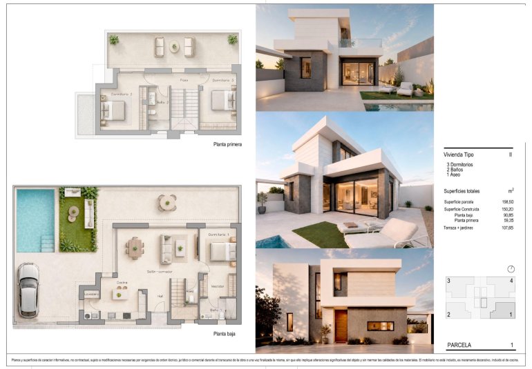 Obra nueva - Villa -
Pilar de la Horadada - pueblo