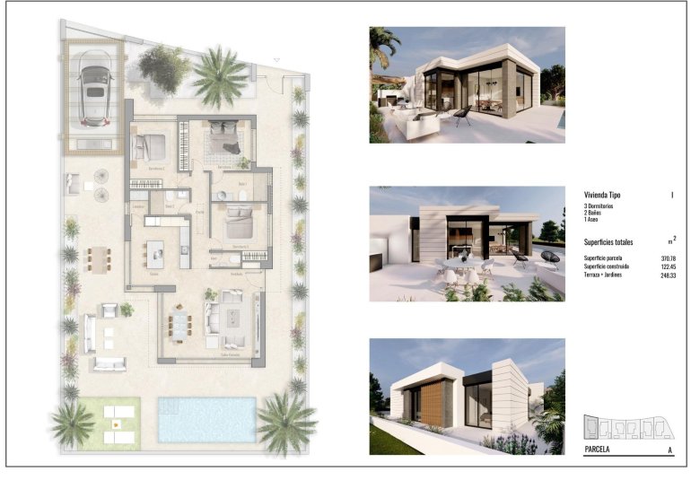Obra nueva - Villa -
Pilar de la Horadada - Roda Golf