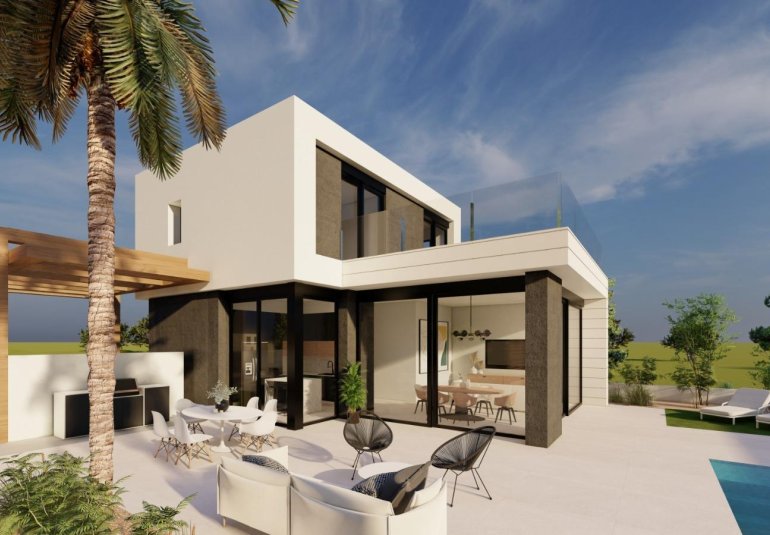 Obra nueva - Villa -
Pilar de la Horadada - Roda Golf