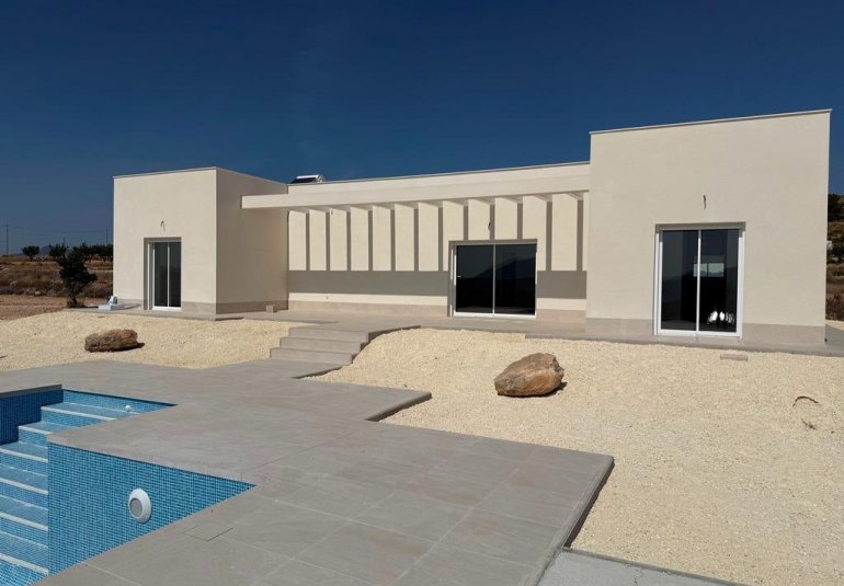 Obra nueva - Villa -
Pinoso - Camino Del Prado