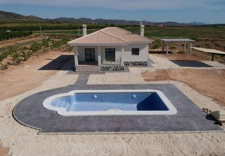 Obra nueva - Villa -
Pinoso - Camino Del Prado