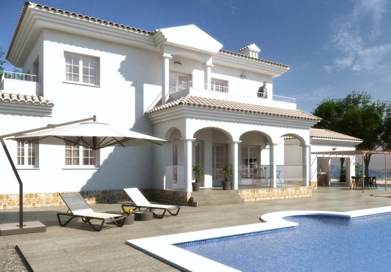 Obra nueva - Villa -
Pinoso - Camino Del Prado
