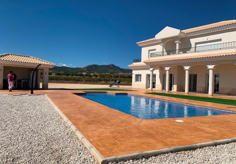 Obra nueva - Villa -
Pinoso - Camino Del Prado