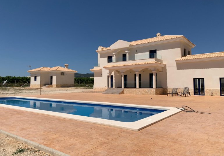 Obra nueva - Villa -
Pinoso - Camino Del Prado