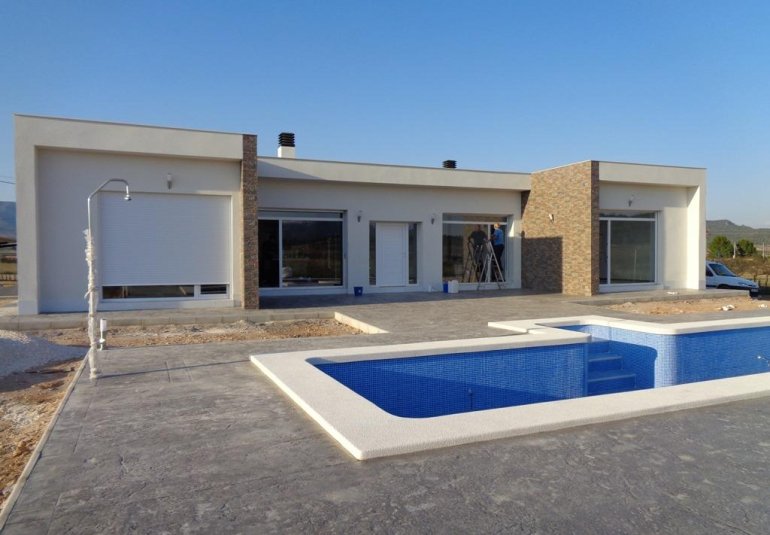 Obra nueva - Villa -
Pinoso - Camino Del Prado