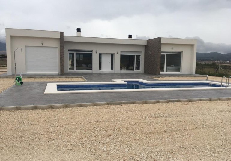 Obra nueva - Villa -
Pinoso - Camino Del Prado
