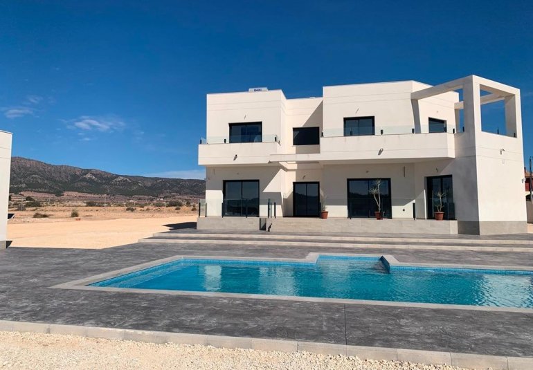 Obra nueva - Villa -
Pinoso - Camino Del Prado