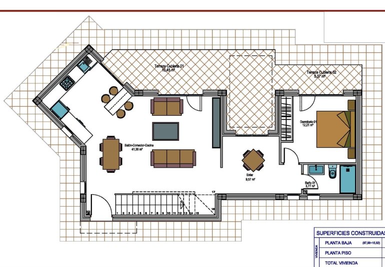 Obra nueva - Villa -
Pinoso - Camino Del Prado