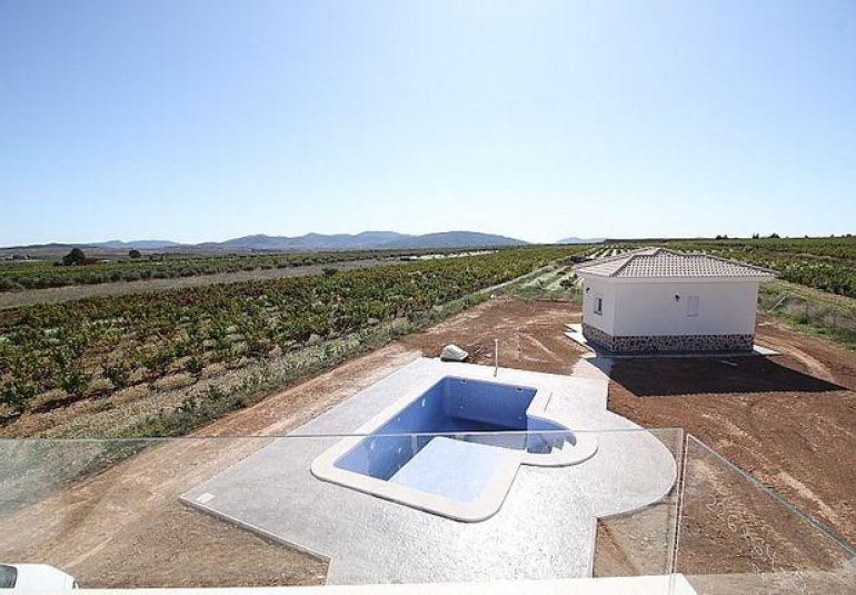Obra nueva - Villa -
Pinoso - Camino Del Prado
