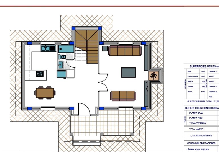 Obra nueva - Villa -
Pinoso - Camino Del Prado