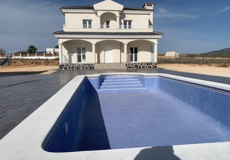 Obra nueva - Villa -
Pinoso - Camino Del Prado