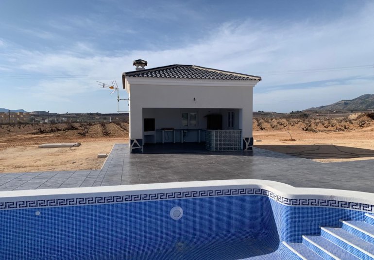 Obra nueva - Villa -
Pinoso - Camino Del Prado