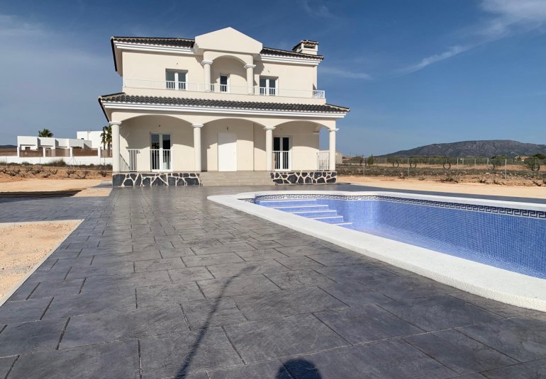 Obra nueva - Villa -
Pinoso - Camino Del Prado