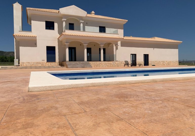 Obra nueva - Villa -
Pinoso - Camino Del Prado