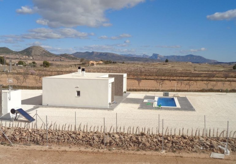 Obra nueva - Villa -
Pinoso - Camino Del Prado